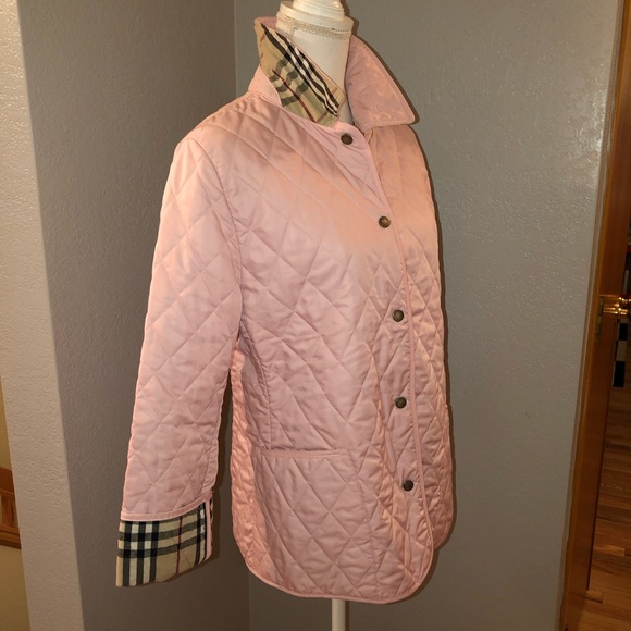 burberry quilted nova check jacket